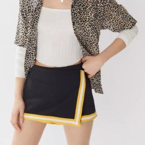 Urban Outfitters UO Tiffany Colorblock Trim Skort